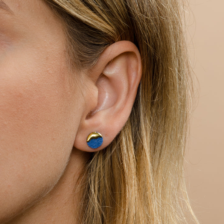 "Mapelai" porcelain earrings