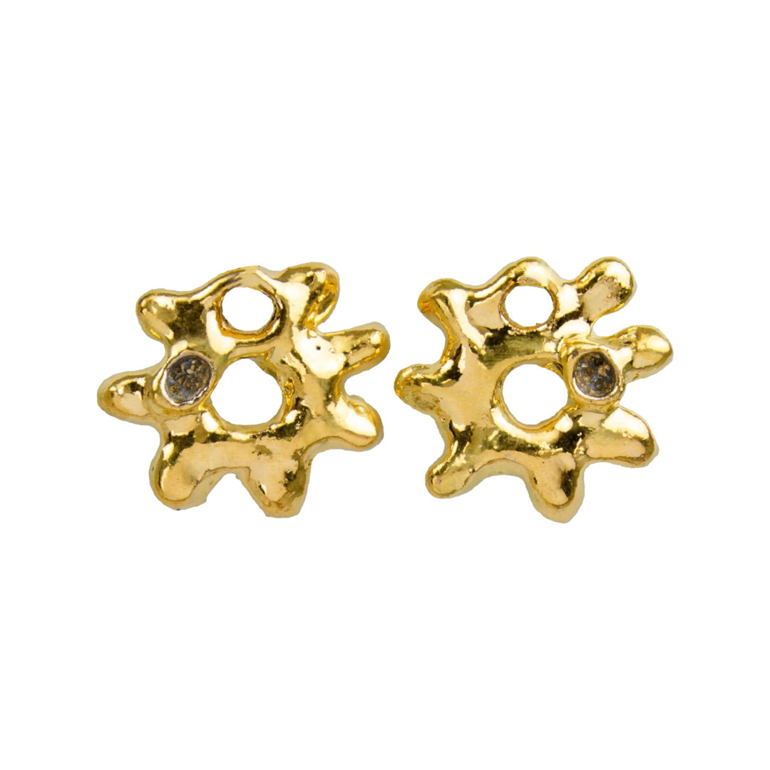 "Bridget" Hoops With Charms Maxi