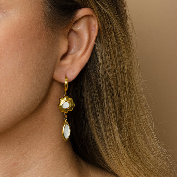 "Rime" Porcelain Earrings