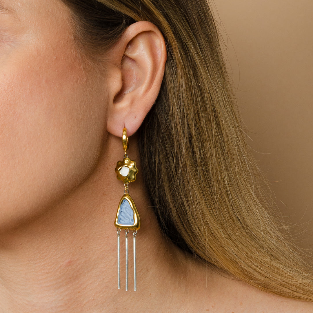 "Anouk" Porcelain Earrings