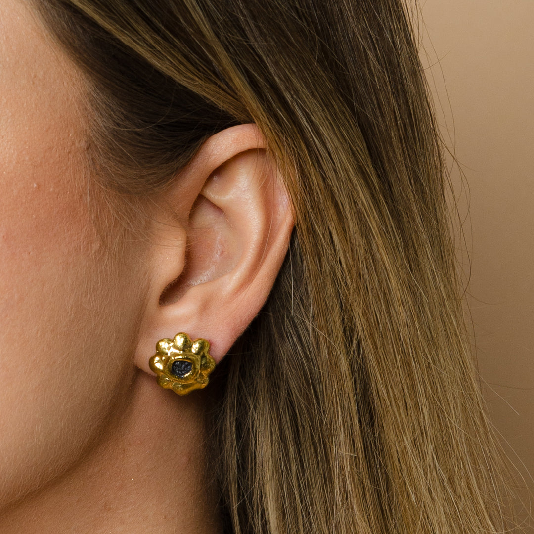 "Isha" porcelain earrings