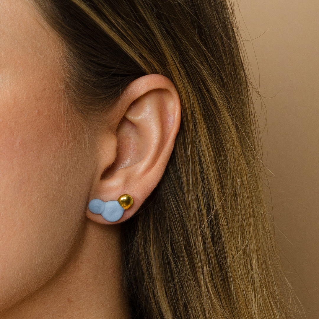 "Zuri" porcelain earrings