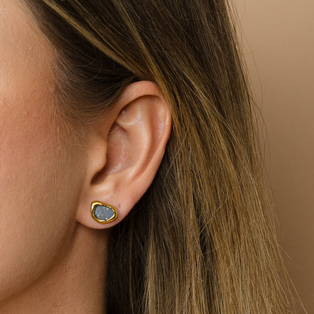 "Yura" porcelain earrings