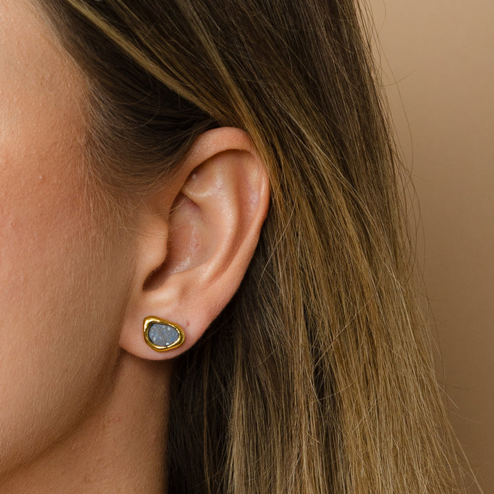 "Yura" porcelain earrings