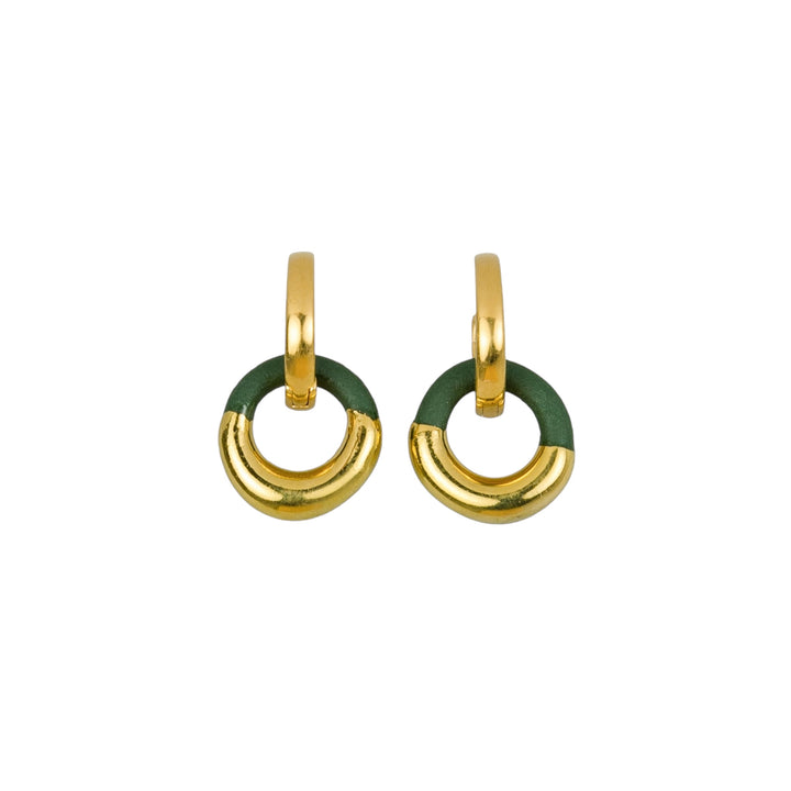 "Kiera" Hoops With Charms Mini