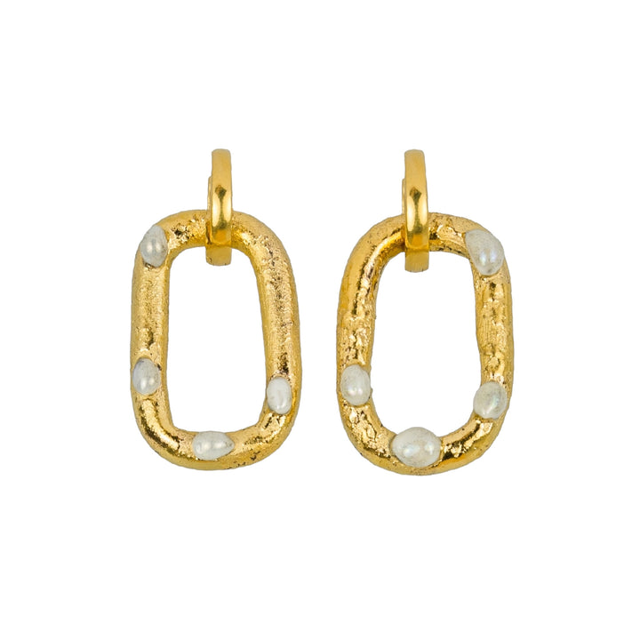 "Milla" Hoops With Charms Maxi