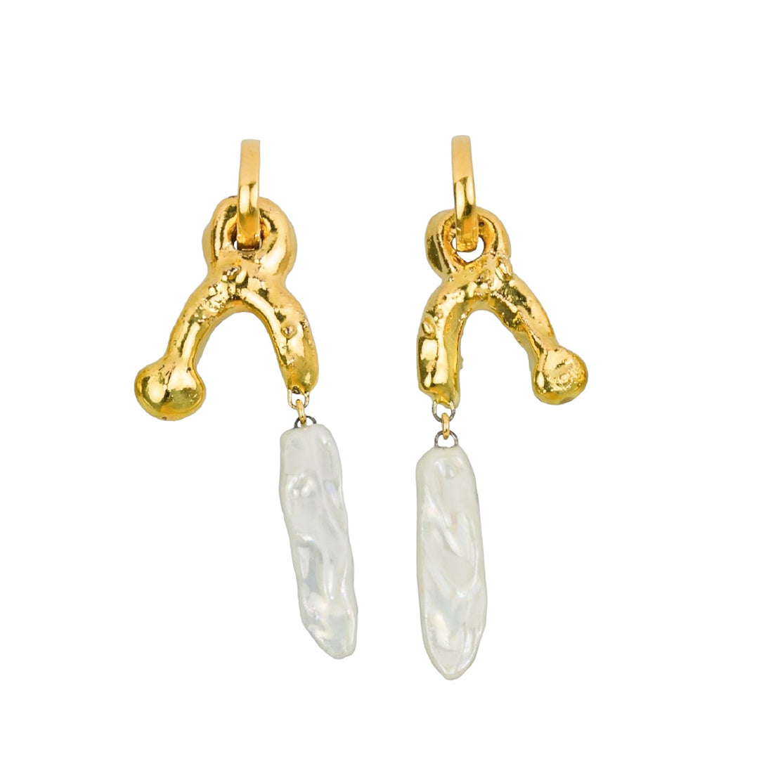 "Frida" Hoops With Charms Maxi