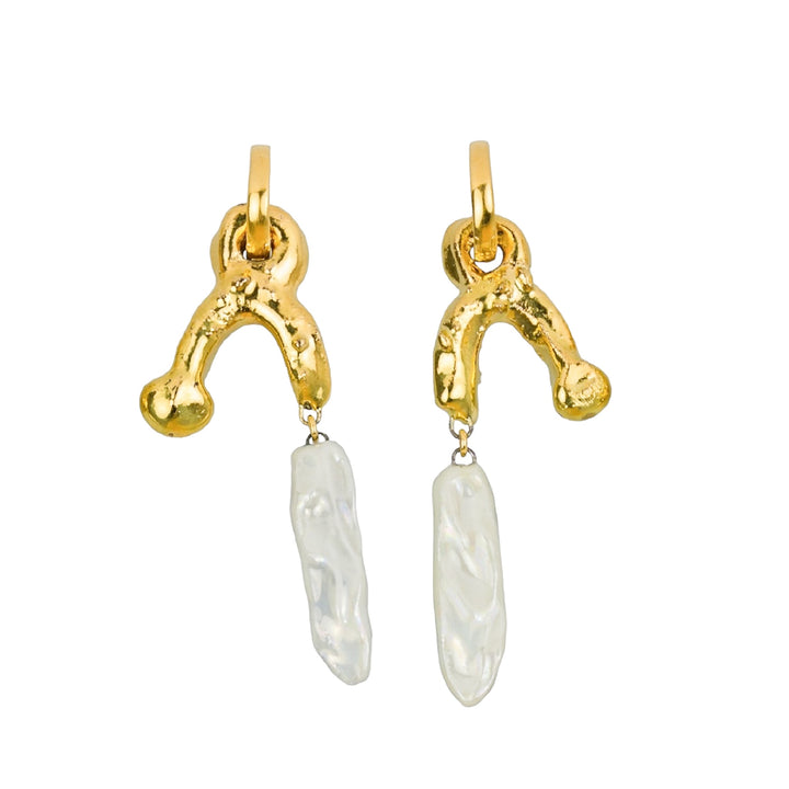 "Frida" Hoops With Charms Maxi