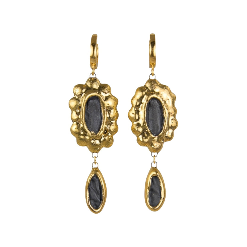 "Bria" Porcelain Earrings