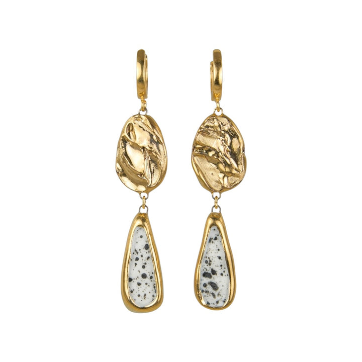 "Elie" Porcelain Earrings