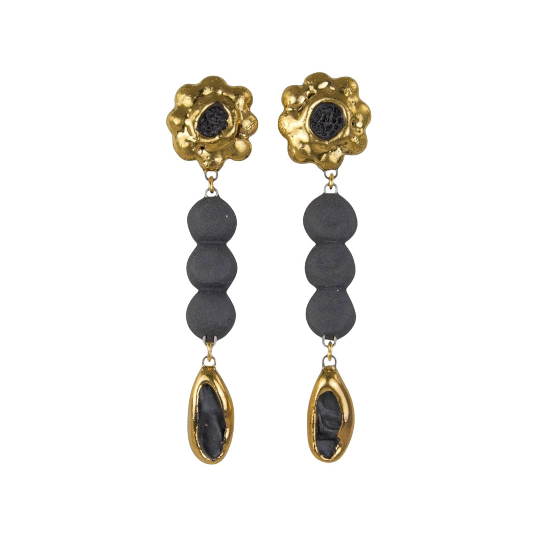 "Norea" Porcelain Earrings