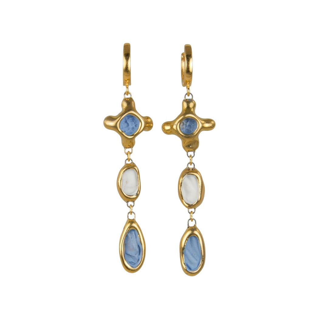 "Lune" Porcelain Earrings