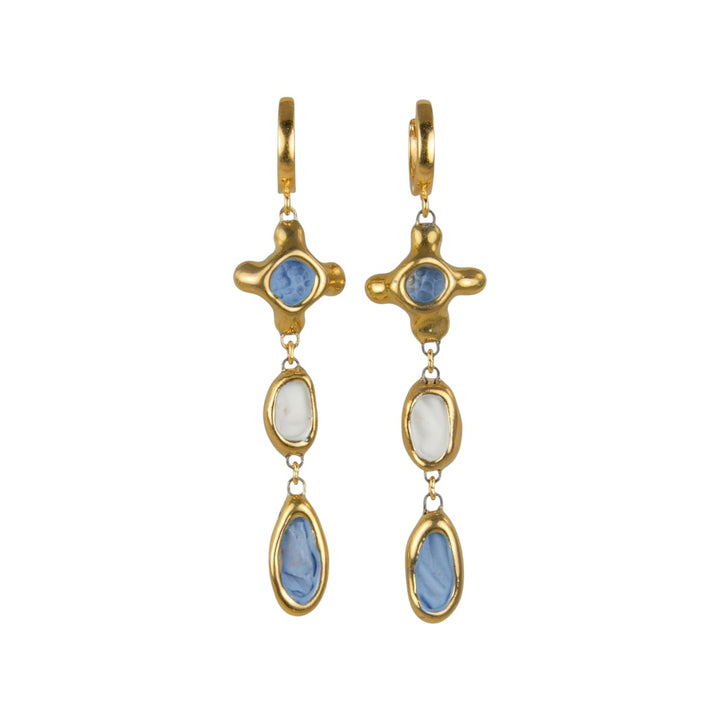 "Lune" Porcelain Earrings