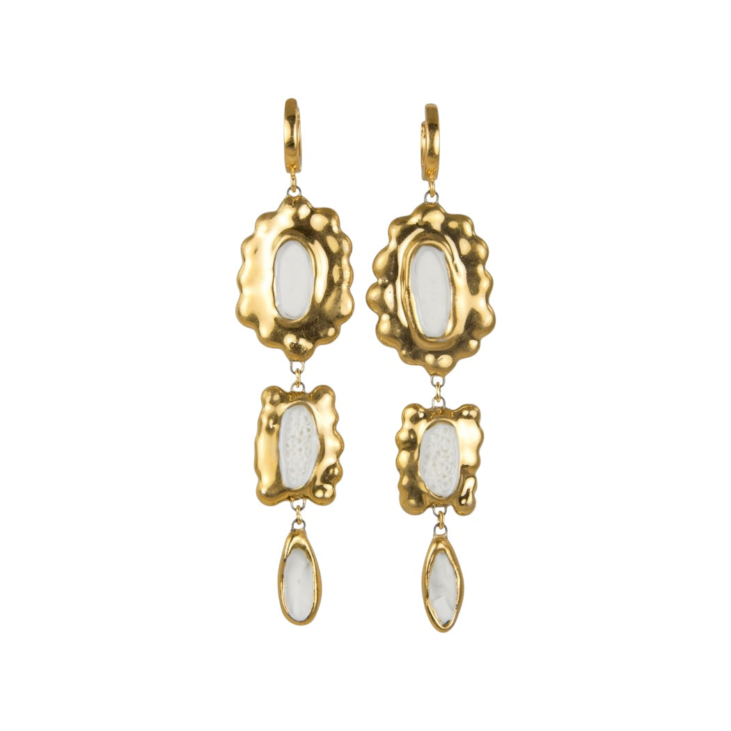 "Bloom" Porcelain Earrings