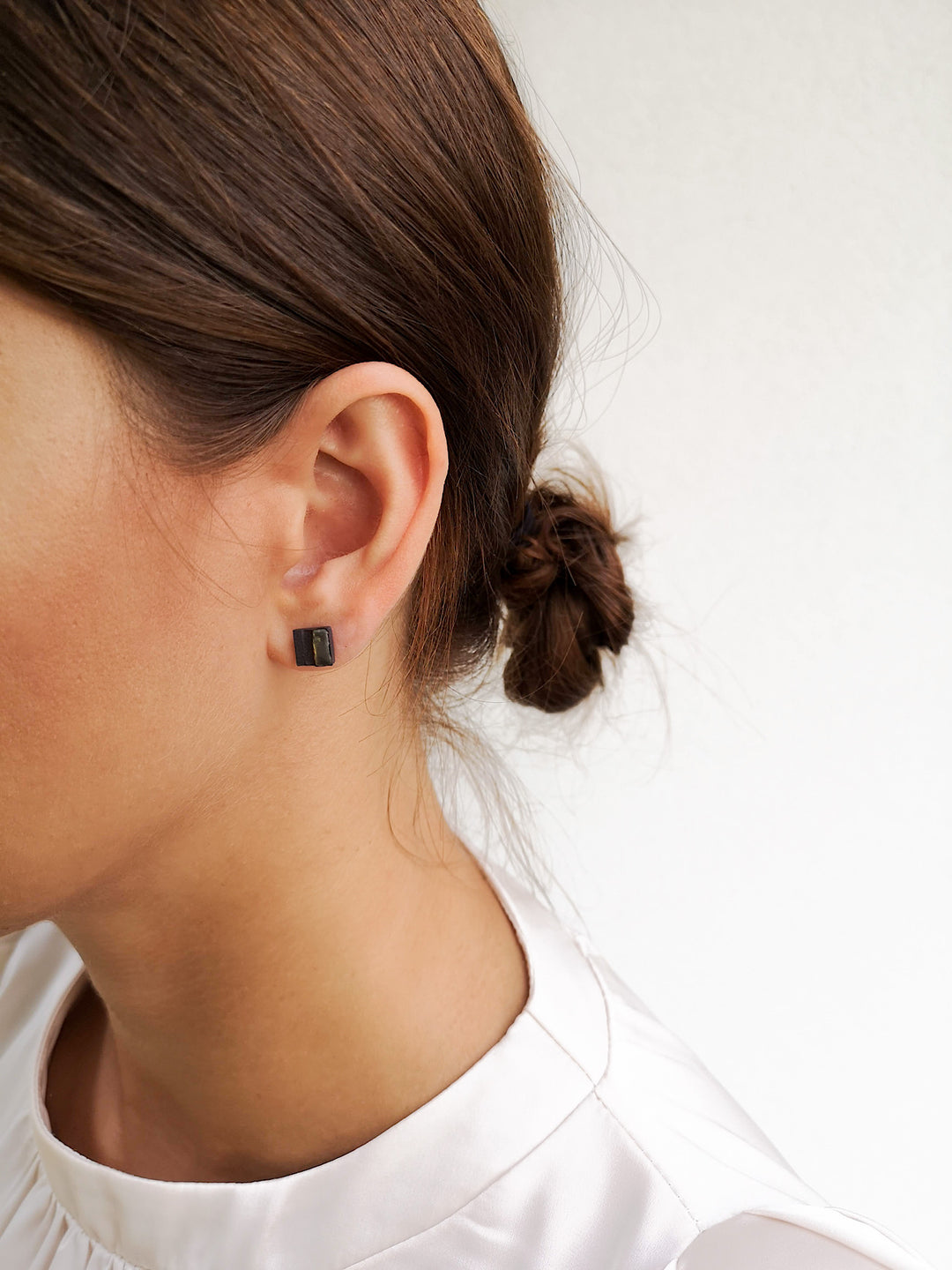 "Deka" porcelain earrings