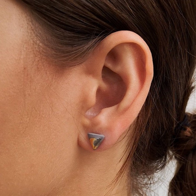 "Ryoko" porcelain earrings