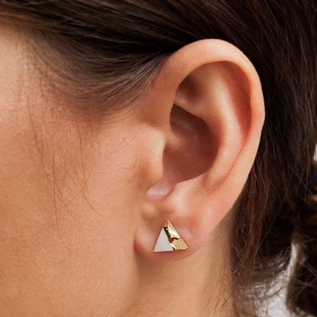 "Laria" porcelain earrings