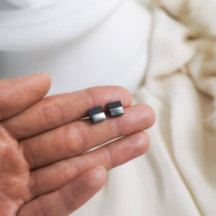 "DEKA" porcelain earrings