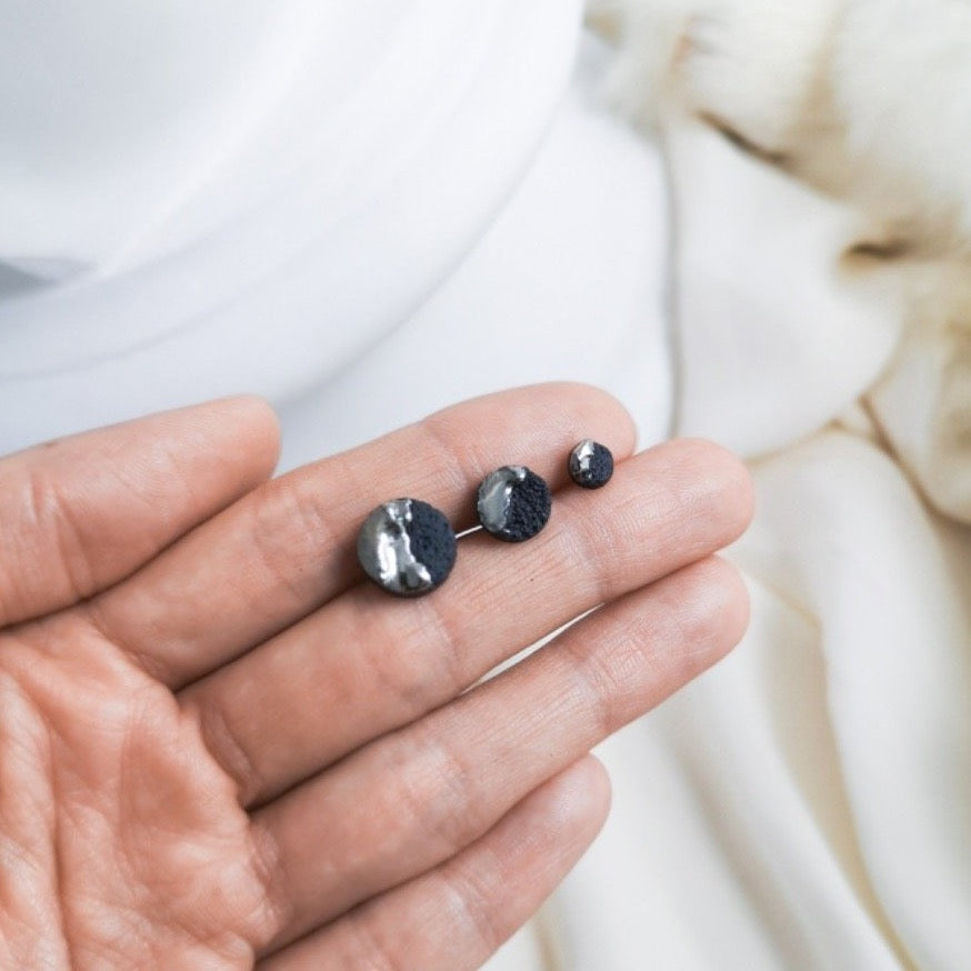 "Fortuo" porcelain earrings