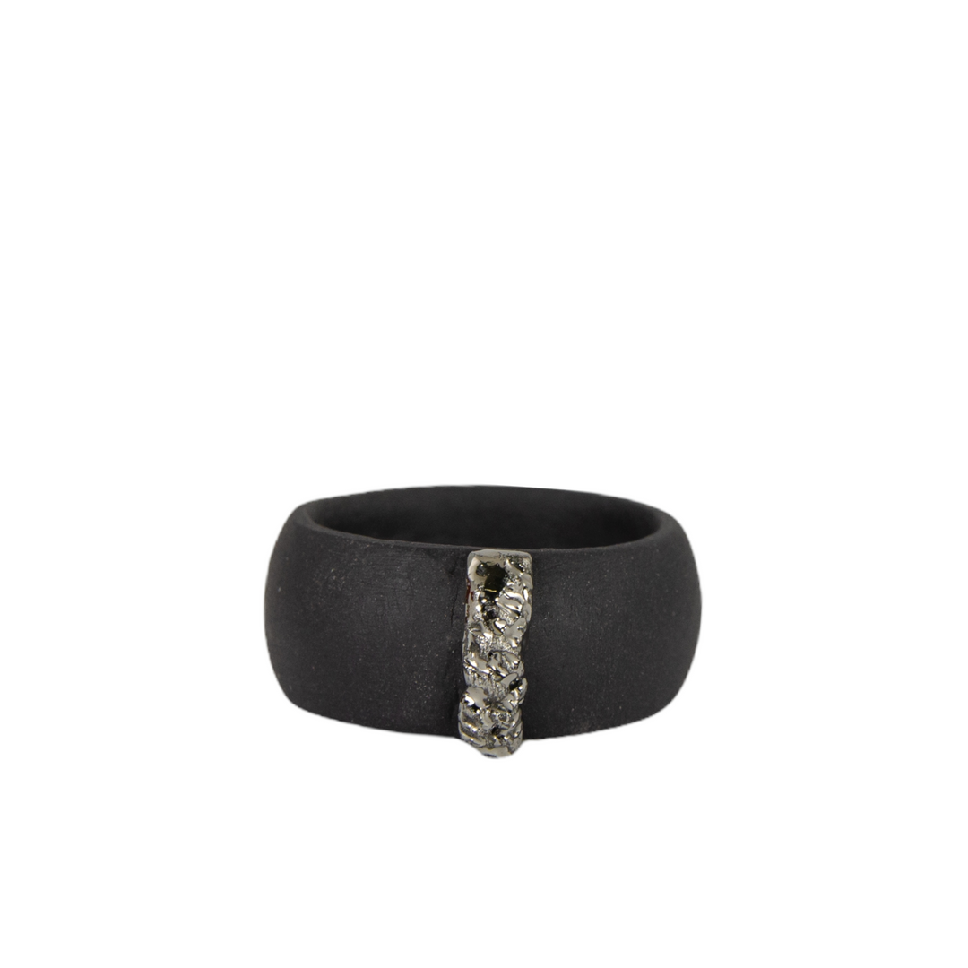 "Bona" porcelain ring