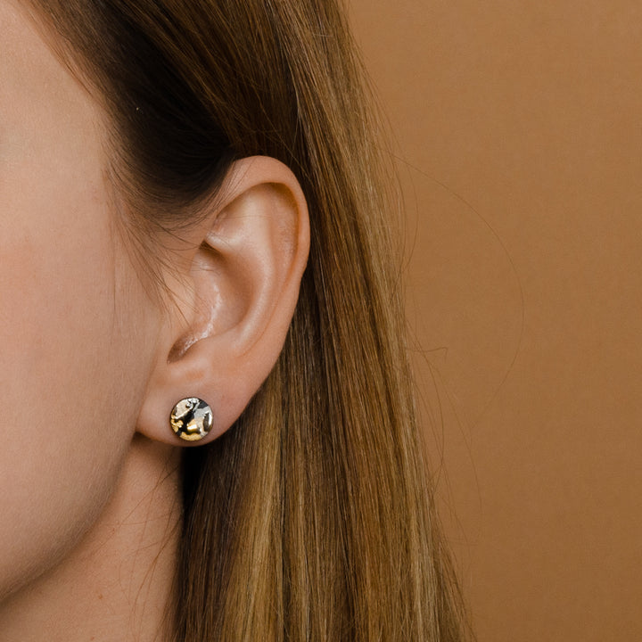 "Nox" Porcelain Earrings