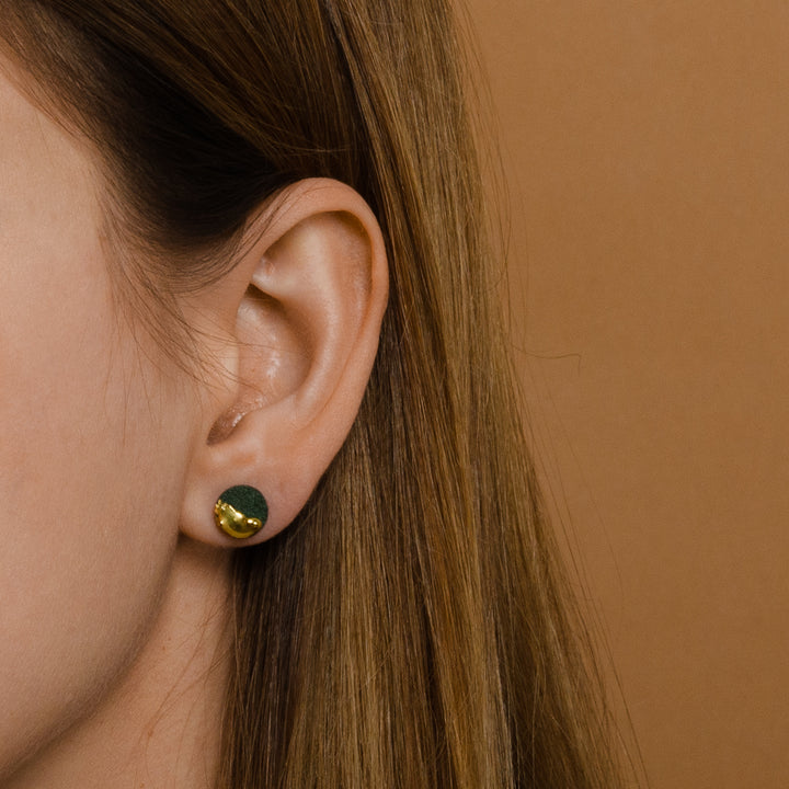 "Gene" porcelain earrings