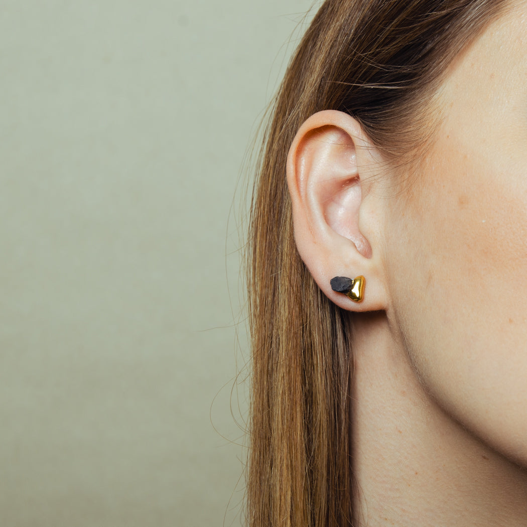 "Elora" ooak porcelain earrings