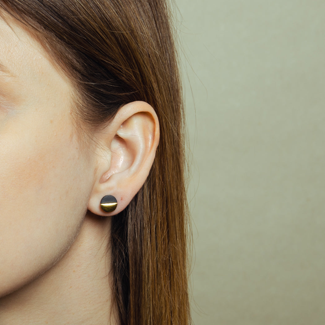 "Meline" porcelain earrings