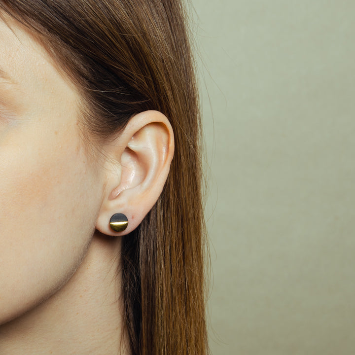 "Meline" porcelain earrings