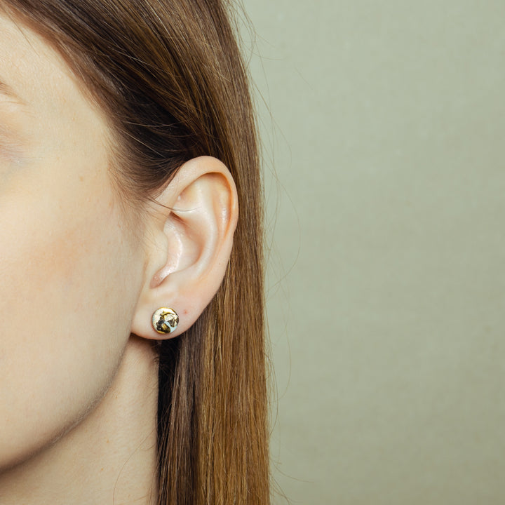 "Leola" porcelain earrings