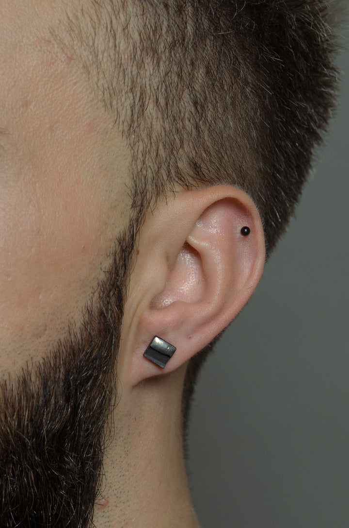 "DEKA" porcelain earrings