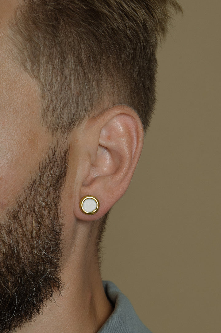 "FRISO" porcelain earrings