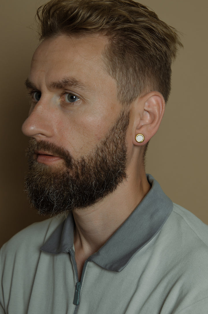 "FRISO" porcelain earrings