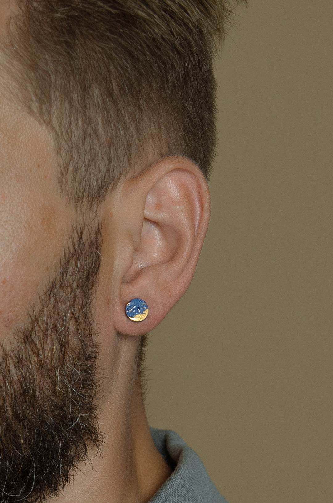 "FAUCI" porcelain earrings