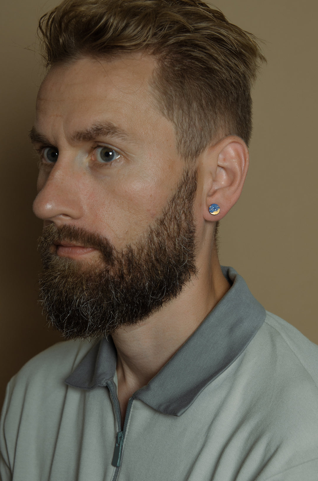 "FAUCI" porcelain earrings