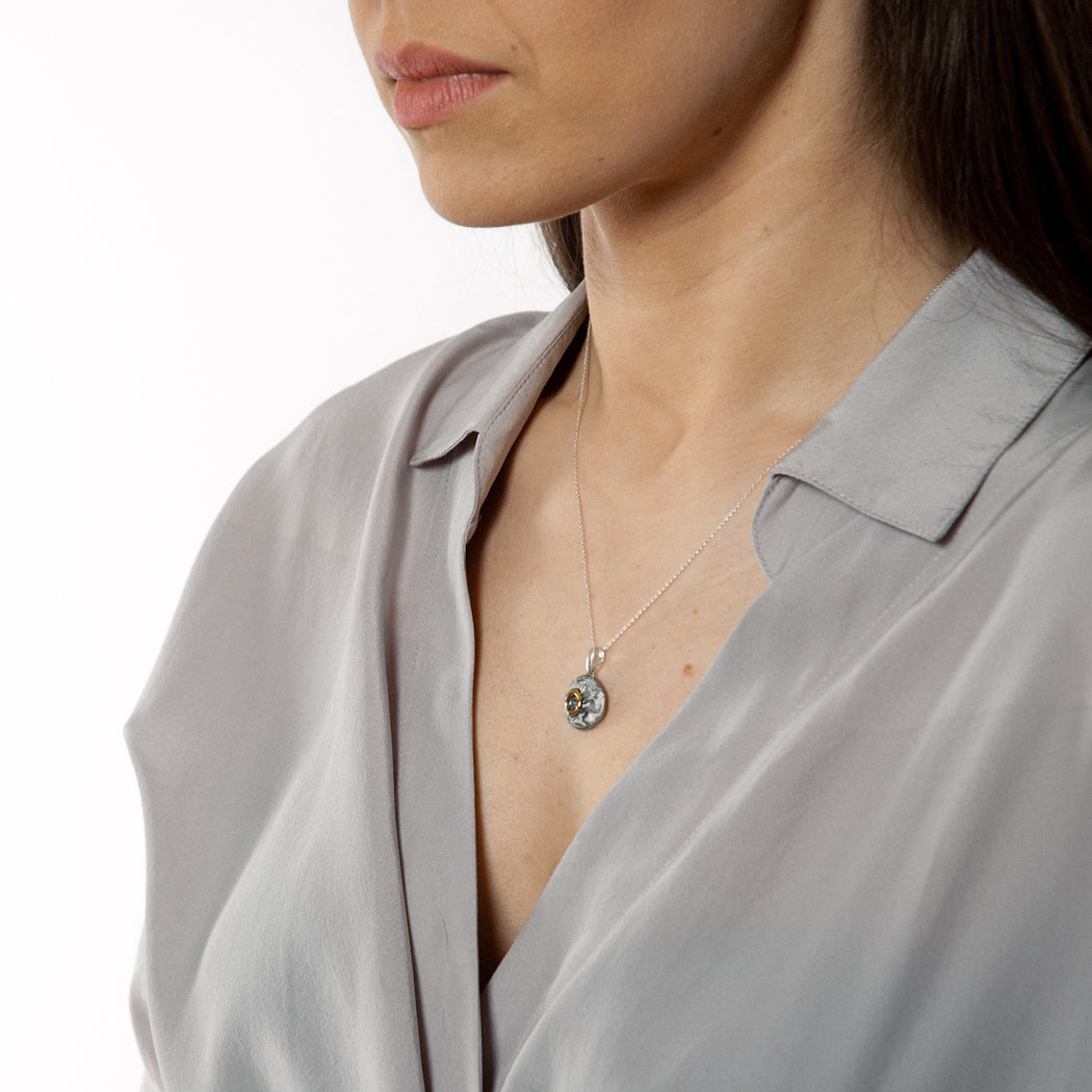 Porcelain necklace by freakyfoxx handmade jewelry artist