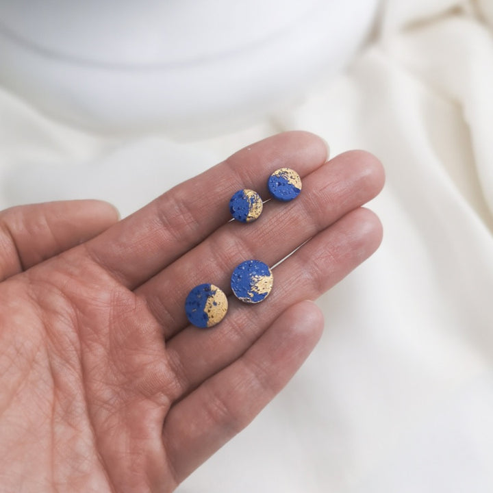 "Fauci" porcelain earrings