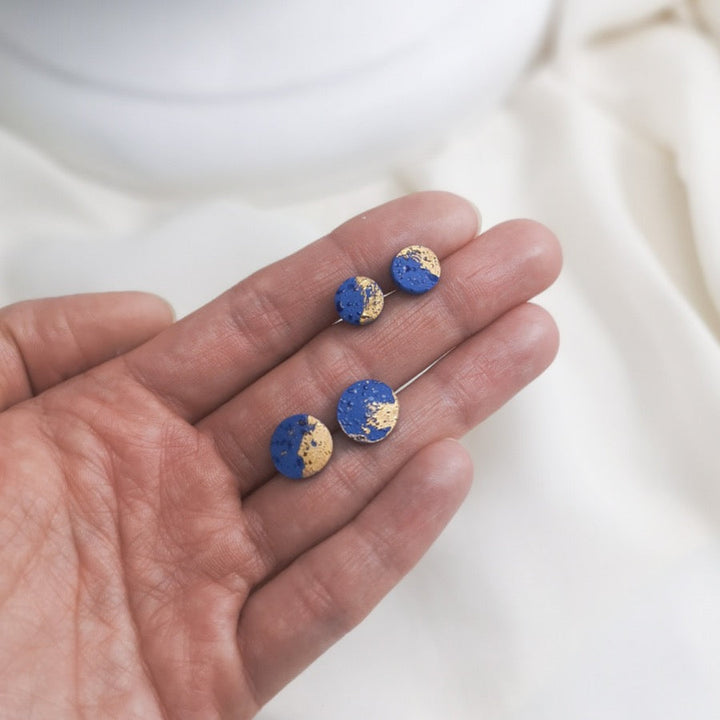 "FAUCI" porcelain earrings