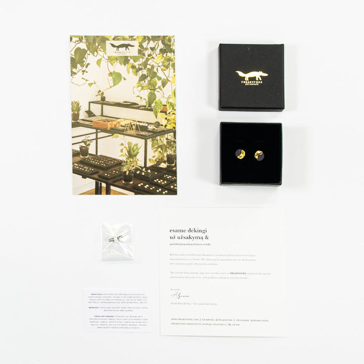 "CERI" porcelain earrings