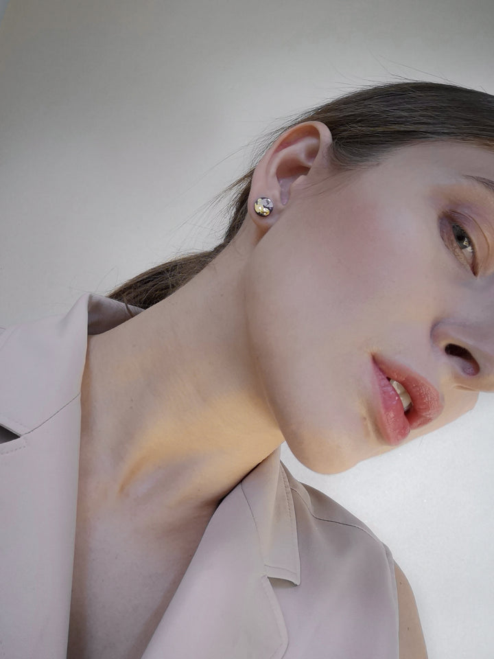 "Nox" Porcelain Earrings