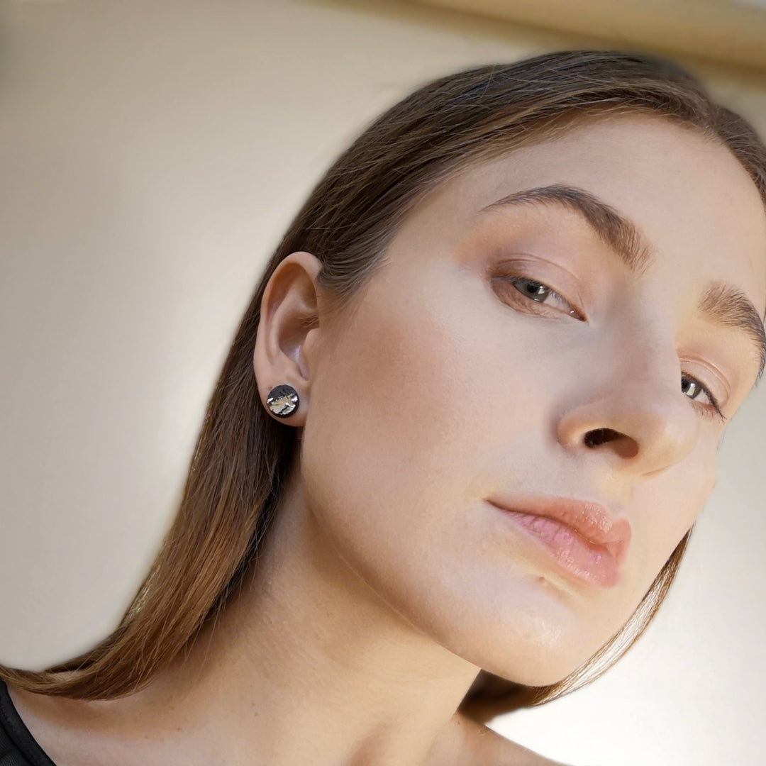 "Fortuo" porcelain earrings