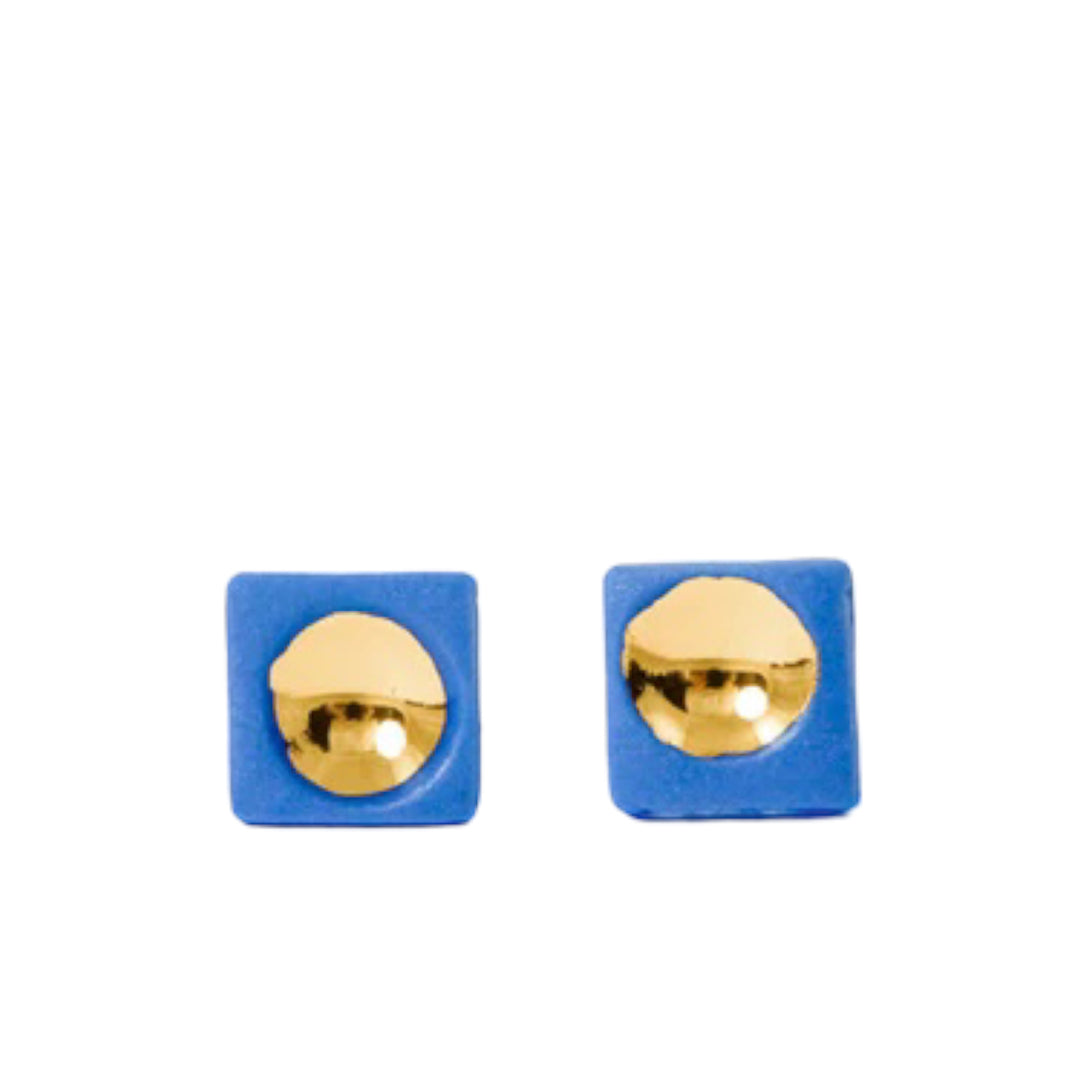 "Madelia" porcelain earrings
