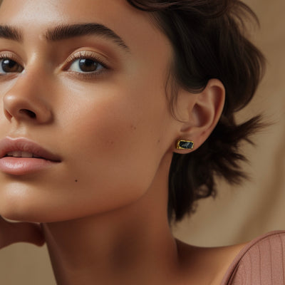 "Arabella" porcelain earrings