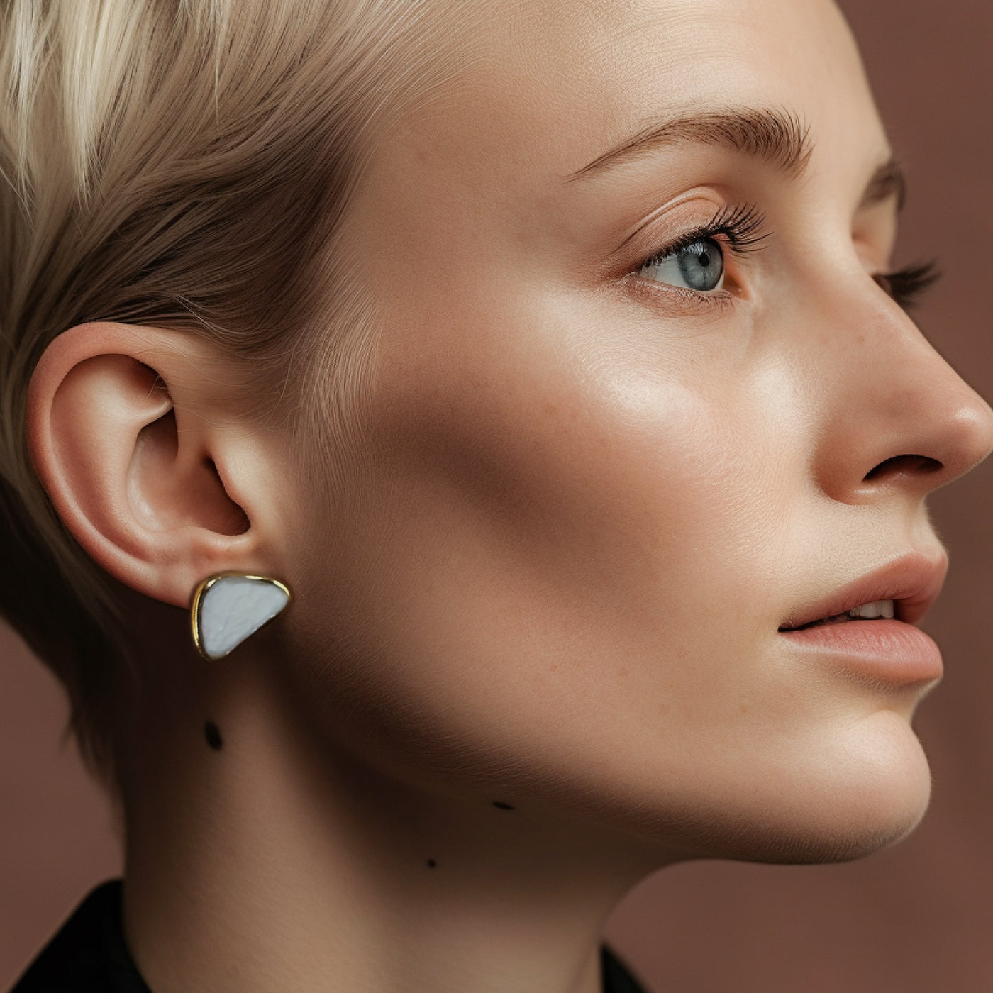 "Mia" porcelain earrings