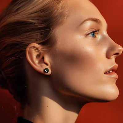"GEVIA" porcelain earrings