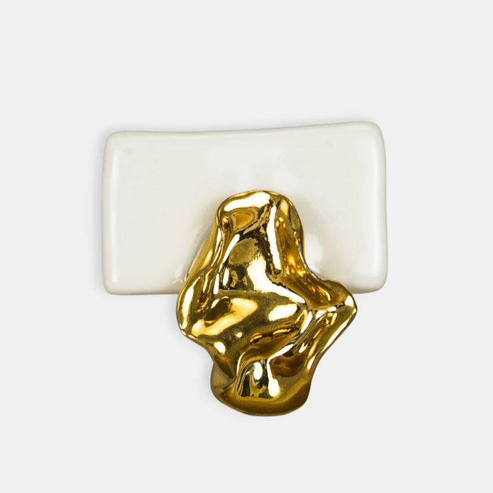 "Nia" porcelain brooch