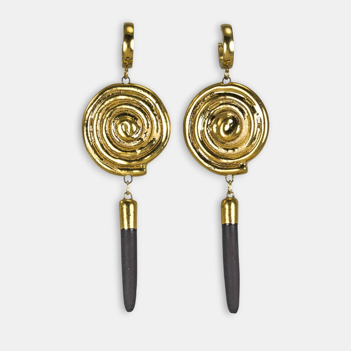 "Liseli" Porcelain Earrings