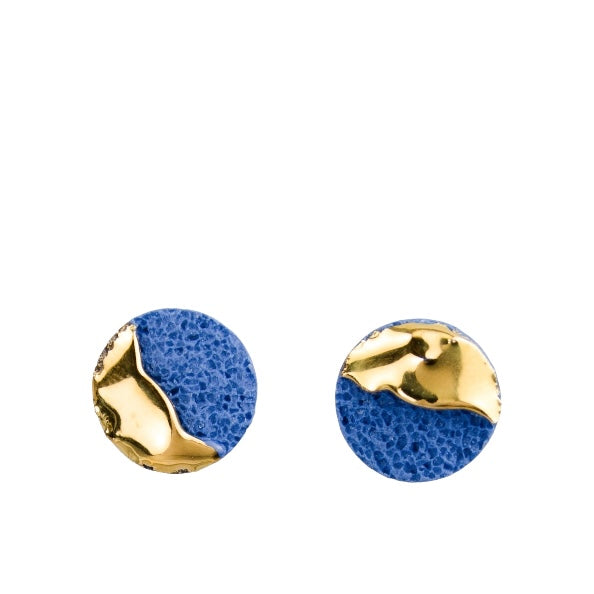"Mapelai" porcelain earrings