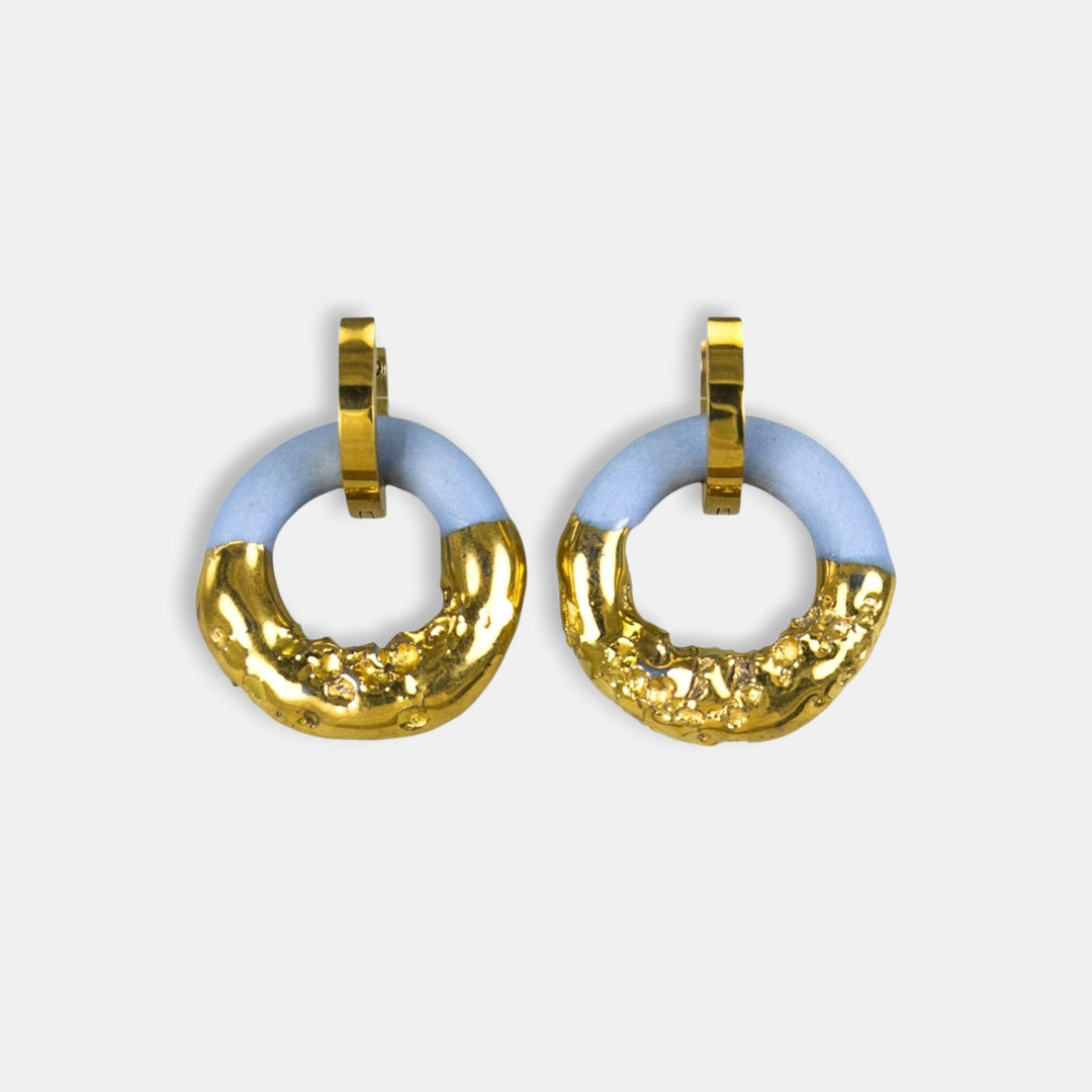 Rankų darbo keraminiai auskarai iš freakyfoxx