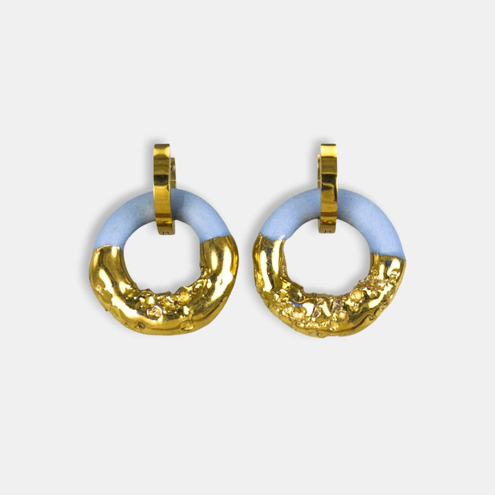 Rankų darbo keraminiai auskarai iš freakyfoxx